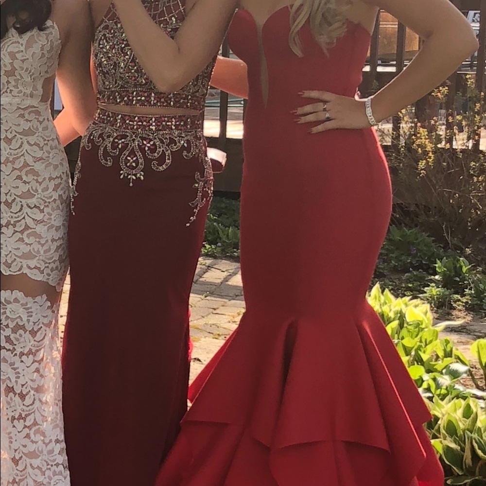 La femme prom dress
